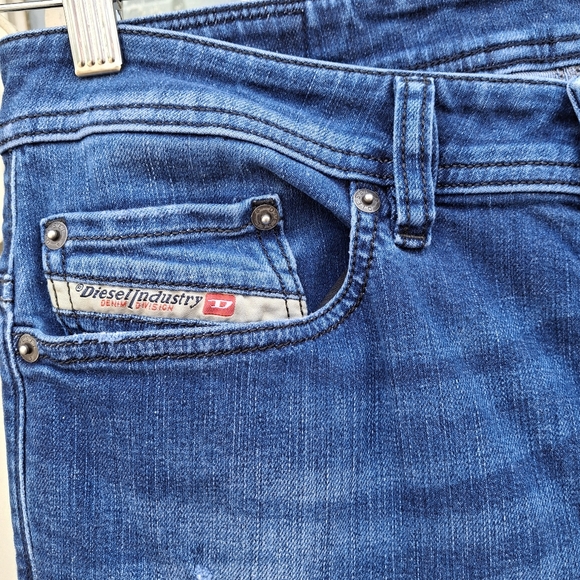 Diesel Industry Safado-R   Regular Slim Straight Distressed Denim Jeans  W29 L32 - Picture 6 of 16